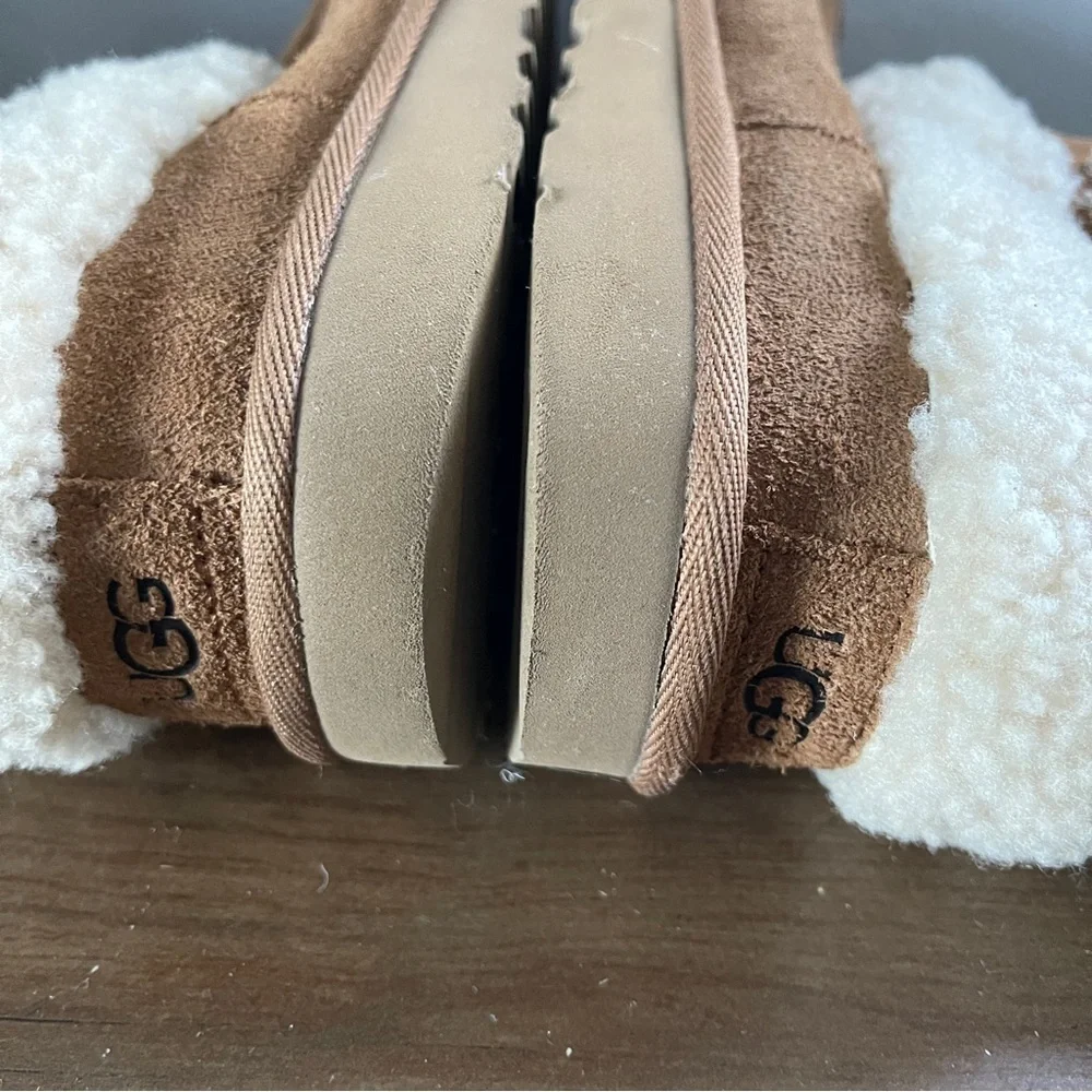 UGG Tan Shearling Boots